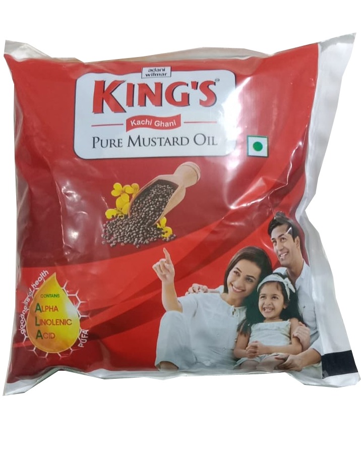 Kings Kachi Ghani 500ml pouch